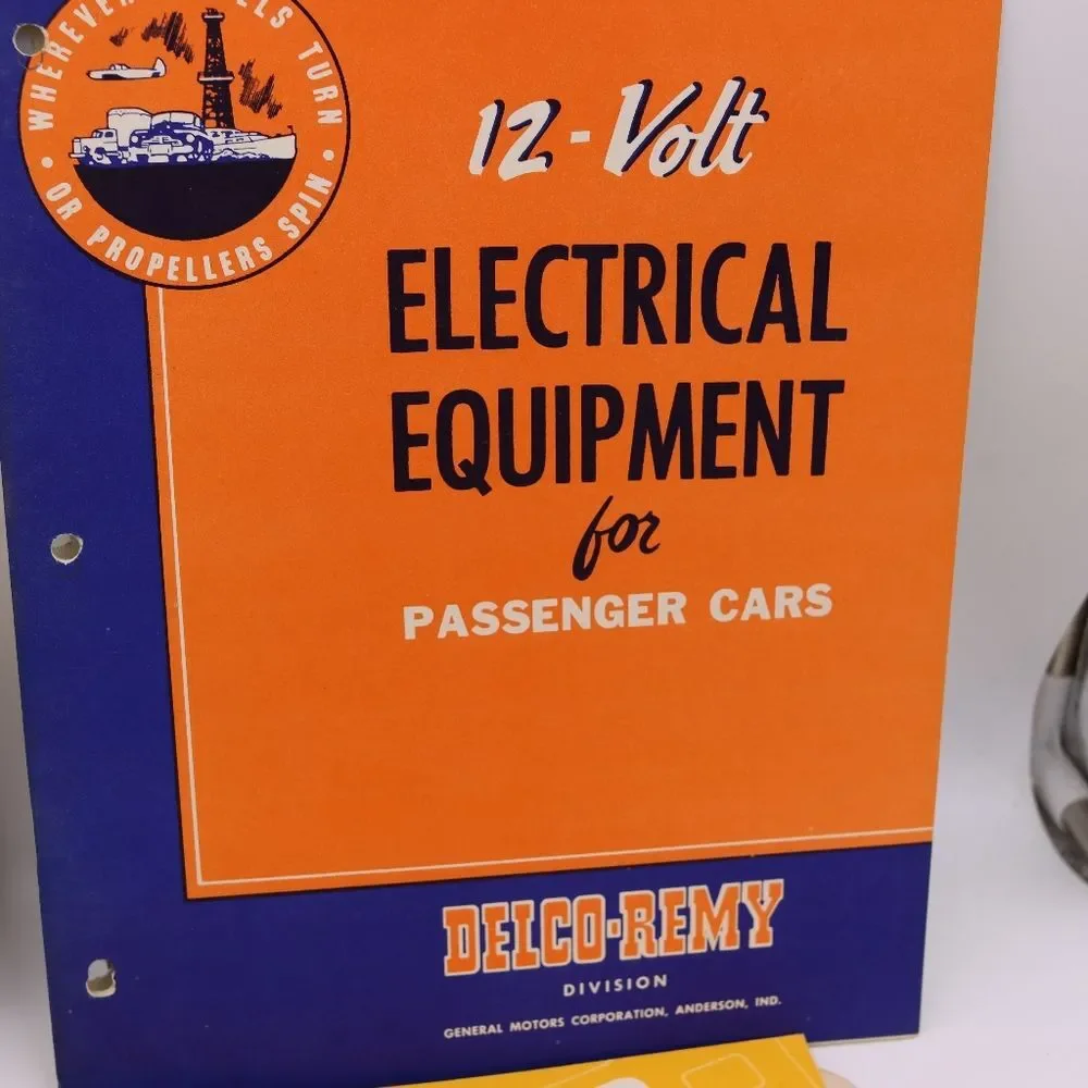 Vintage Delco-Remy Automotive Electrical Manuals Training Materials Lot